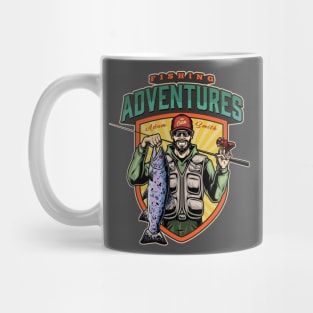 fishing adventure Mug